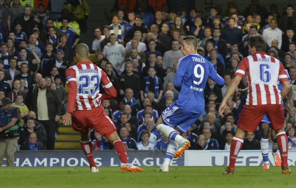 Il gol di Torres. Reuters